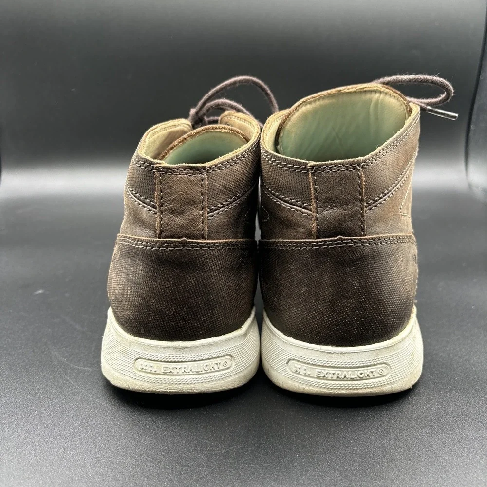 Red Wing Shoes Cross Lite 6719 Men's 10 D Chukka‎ Boot Brown Safety Aluminum Toe